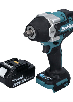 Makita DTW 700 F1 cordless impact wrench 18 V 700 Nm 1/2" XPT Brushless + 1x rechargeable battery 3.0 Ah - without charger