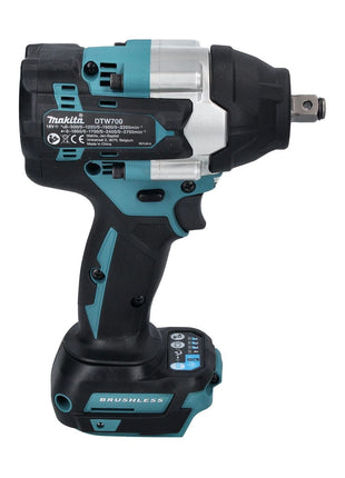 Makita DTW 700 F1 cordless impact wrench 18 V 700 Nm 1/2" XPT Brushless + 1x rechargeable battery 3.0 Ah - without charger