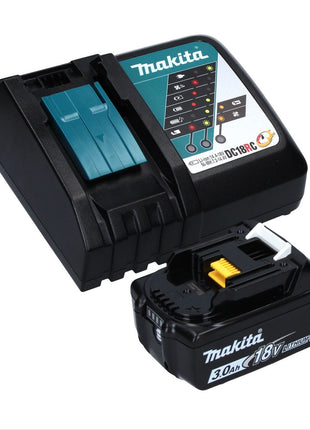 Makita DTW 700 RF1 akumulatorowy klucz udarowy 18 V 700 Nm 1/2" XPT bezszczotkowy + 1x akumulator 3,0 Ah + ładowarka