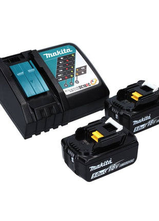 Avvitatore a impulsi a batteria Makita DTW 700 RT 18 V 700 Nm 1/2" XPT Brushless + 2x batteria ricaricabile 5,0 Ah + caricabatterie