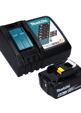 Avvitatore a impulsi a batteria Makita DTW 700 RG1 18 V 700 Nm 1/2" XPT Brushless + 1x batteria ricaricabile 6,0 Ah + caricabatterie