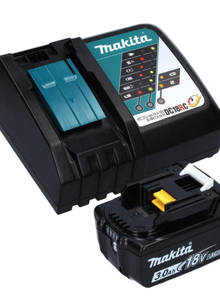 Makita DTW 700 RF1J Visseuse à chocs sans fil 18 V 700 Nm 1/2" XPT Brushless + 1x Batterie 3,0 Ah + Chargeur + Makpac