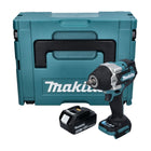 Makita DTW 700 M1J akumulatorowy klucz udarowy 18 V 700 Nm 1/2