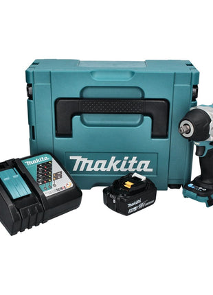 Makita DTW 700 RT1J cordless impact wrench 18 V 700 Nm 1/2" XPT Brushless + 1x rechargeable battery 5.0 Ah + charger + Makpac