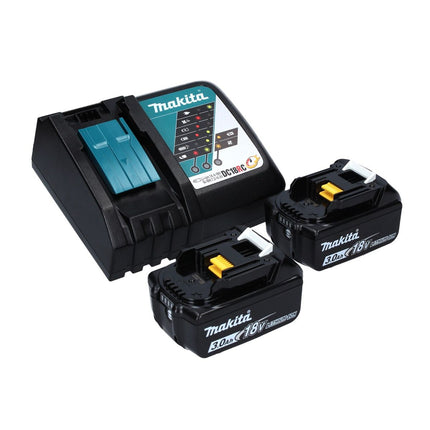Avvitatore a impulsi a batteria Makita DTW 701 RF 18 V 700 Nm 1/2" XPT Brushless + 2x batteria ricaricabile 3,0 Ah + caricabatterie