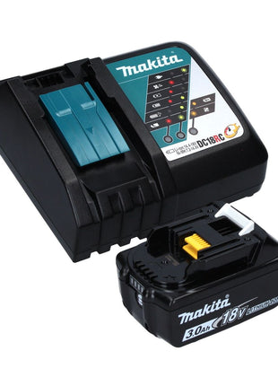 Makita DTW 701 RF1J Atornillador de impacto inalámbrico 18 V 700 Nm 1/2" XPT Brushless + 1x batería 3.0 Ah + cargador + Makpac