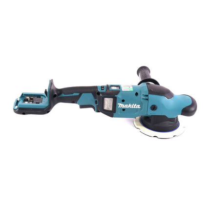 Makita DPO 600 RT Pulidora excéntrica a batería 18 V 150 mm XPT Brushless + 2 baterías de 5,0 Ah + cargador
