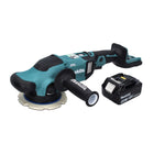 Ponceuse excentrique sans fil Makita DPO 600 G1 18 V 150 mm XPT Brushless + 1 batterie 6,0 Ah - sans chargeur