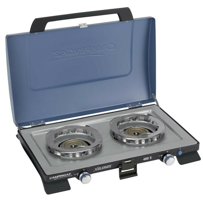 Campingaz 400 S Campingkocher 2 Flammen 2x 2000 Watt Xcelerate Brenner Technologie