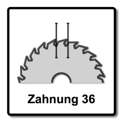 Bosch Expert for Wood Kreissägeblatt 165 x 1,6 x 30 mm 36 Z ( 2608644026 )