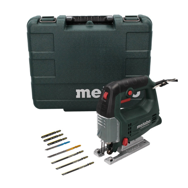 Metabo STEB 65 Quick Stichsäge 450 Watt + 6x Stichsägeblatt + Koffer