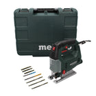 Sierra de calar Metabo STEB 65 Quick 450 vatios + 6 hojas de sierra de calar + estuche