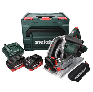 Metabo KT 18 LTX 66 BL Akku Tauchkreissäge 18 V 165 mm + 2x Akku 5,5 Ah + Ladegerät + metaBOX