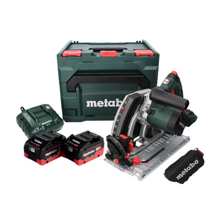Metabo KT 18 LTX 66 BL Akku Tauchkreissäge 18 V 165 mm + 2x Akku 8,0 Ah + Ladegerät + metaBOX - Toolbrothers