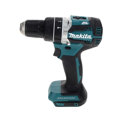 Makita DHP 484 RF2X4 atornillador de impacto a batería 18 V 54 Nm sin escobillas + 2x baterías 3,0 Ah + cargador + juego de brocas de 70 piezas + estuche