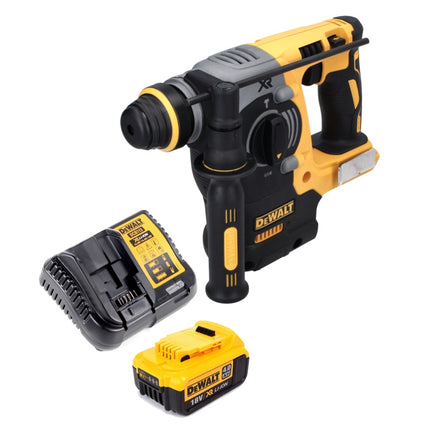DeWalt DCH 273 M1 cordless combi hammer 18 V 2.1 J SDS Plus Brushless + 1x rechargeable battery 4.0 Ah + charger