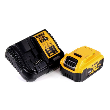 DeWalt DCP 580 P1 Raboteuse sans fil 18 V 82 mm brushless + Sac poussière DWV 9390 + 1x Batterie 5.0 Ah + Chargeur