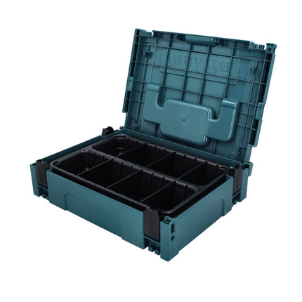 Makita Makpac 1 + Vario insert with 2 compartments ( P-83680 ) for hand tools