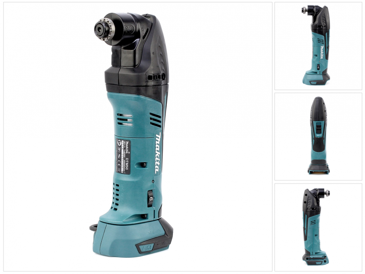 Makita BTM 50 18V Li-ion Batterie Outil multifonction Solo - seulement l'appareil sans accessoires, sans batterie sans chargeur sans valise