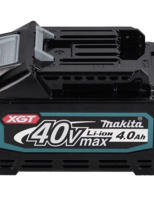 Kit de fuente de alimentación Makita 40 V máx. con 3 baterías BL 4040 4,0 Ah XGT + cargador rápido DC 40 RA XGT LXT + adaptador de carga ADP10