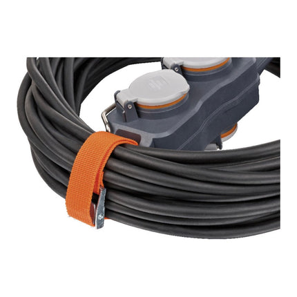 Brennenstuhl professionalLINE Set 2x Blocchi di alimentazione con 4 prese IP 54 25 m ( 2x 9161250160 ) H07RN-F 3G1,5