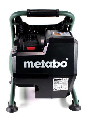 Metabo Power 160-5 18 LTX BL OF compresor de batería 18 V 8,0 bar sin escobillas + 2x batería 10,0 Ah + cargador