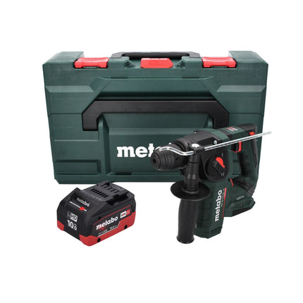 Metabo BH 18 LTX BL 16 Tassellatore a batteria 18 V 1.3 J SDS-plus Brushless + 1x Batteria 10,0 Ah + Valigetta MetaBOX - senza caricabatterie