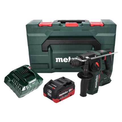 Taladro percutor a batería Metabo BH 18 LTX BL 16 18 V 1,3 J SDS-plus Brushless + 1x batería 10,0 Ah + cargador + MetaBOX