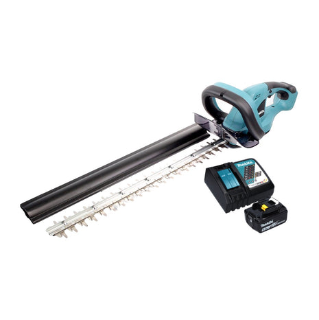 Tagliasiepi a batteria Makita DUH 523 RG1 18 V 52 cm + 1x batteria ricaricabile 6,0 Ah + caricabatterie