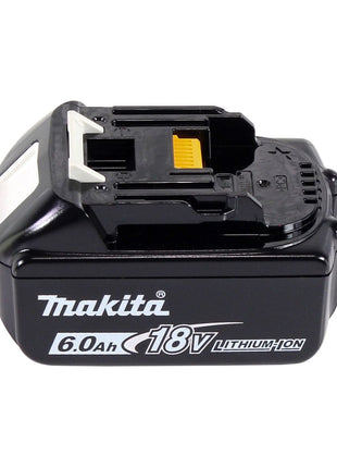 Makita DJV 181 G1J Seghetto alternativo a batteria 18V in valigetta Makpac + 1x Batteria 6,0 Ah - senza caricabatterie