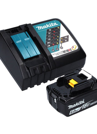 Makita DJV 181 RG1J sierra de calar pendular a batería 18 V sin escobillas + 1x batería 6,0 Ah + cargador + Makpac