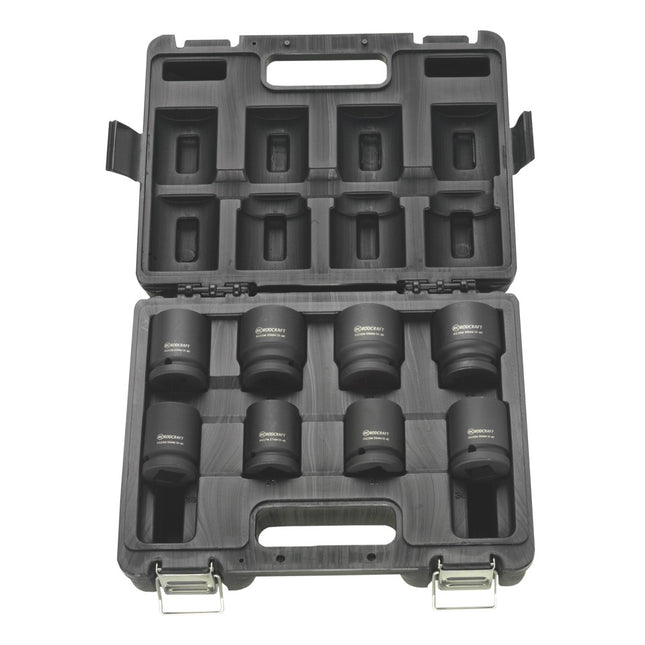 Rodcraft RS618 Set Dadi a bussola 17-21 mm, 3/4", 8 pz. ( 8951012358 ) + Valigetta