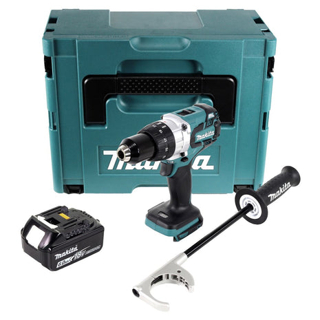 Makita DDF 481 G1J Akku Bohrschrauber 18 V 115 Nm Brushless + 1x Akku 6,0 Ah + Makpac - ohne Ladegerät