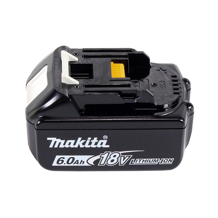 Makita DDF 483 G1J taladro atornillador inalámbrico 18 V 40 Nm sin escobillas + 1x batería 6.0 + Makpac - sin cargador