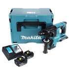 Makita DHR 263 RGJ Akku Bohrhammer 36 V ( 2x 18 V ) 3,0 J SDS-plus + 2x Akku 6,0 Ah + Ladegerät