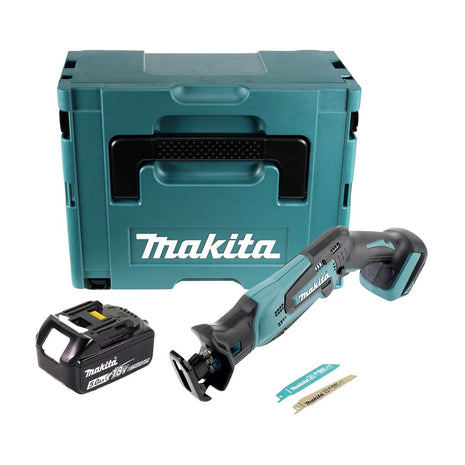 Makita DJR 183 T1J Akku Reciprosäge 18 V + 1x Akku 5,0 Ah + Makpac - ohne Ladegerät - Toolbrothers