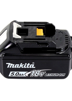 Makita DDF 481 T1J Perceuse-visseuse sans fil 18 V 115 Nm Brushless + 1x Batterie 5.0 Ah + Coffret Makpac - sans chargeur