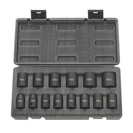 Rodcraft RC2268 Clé à chocs 900 Nm 1/2" + Jeu de douilles RS4114 - 14 pcs. Acier au chrome-molybdène