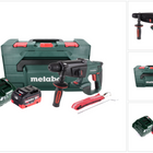 Metabo KHA 18 LTX Akku Kombihammer 18 V 2,2 J SDS Plus + 1x Akku 8,0 Ah + Ladegerät + metaBOX