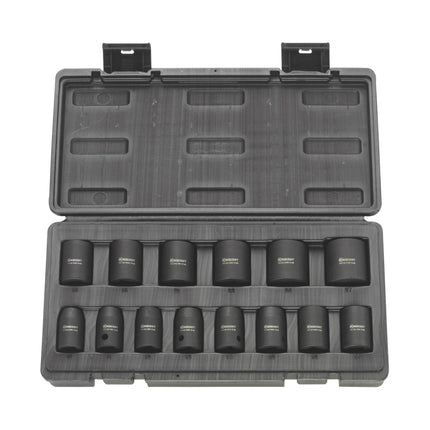 Rodcraft RC2203 Avvitatore ad impulsi 650 Nm 1/2" + RS4114 Set dadi a bussola 14 pz. 10 - 27 mm