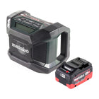 Radio da cantiere a batteria Metabo R 12-18 DAB+ BT 12-18 V DAB+ Bluetooth + 1x batteria 5,5 Ah - senza caricabatteria
