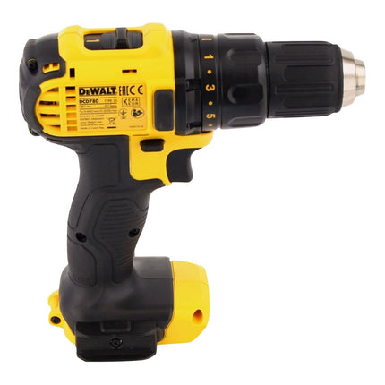 Taladro atornillador inalámbrico Dewalt DCD 780 D1 18 V 60 Nm + 1x batería 2,0 Ah + cargador