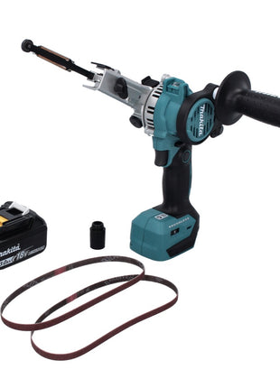 Makita DBS 180 F1 Akku Bandfeile 18 V 9 x 533 mm Brushless + 1x Akku 3,0 Ah - ohne Ladegerät - Toolbrothers