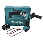 Lima a nastro a batteria Makita DBS 180 T1J 18 V 9 x 533 mm senza spazzole + 1x batteria ricaricabile 5,0 Ah + Makpac - senza caricabatterie