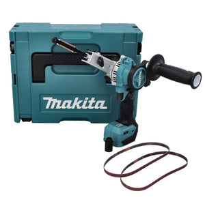 Makita DBS 180 ZJ Akku Bandfeile 18 V 9 x 533 mm Brushless + Makpac - ohne Akku, ohne Ladegerät