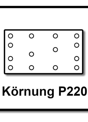 Festool STF 80x133 RU2/50 Schleifstreifen Rubin 2 P220 80 x 133 mm 50 Stk. ( 499053 ) für Rutscher RTS 400, RTSC 400, RS 400, RS 4, LS 130 - Toolbrothers