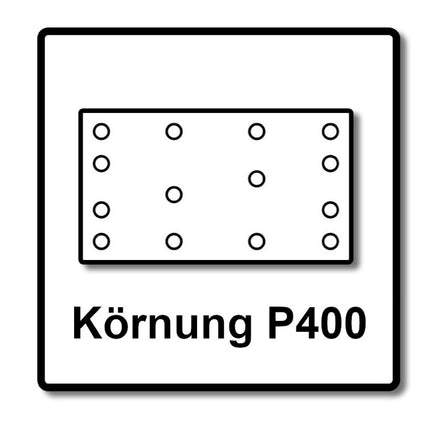 Festool STF 80x133 Schleifstreifen Granat P400 80 x 133 mm 200 Stk. ( 2x 497126 ) für Rutscher RTS 400, RTSC 400, RS 400, RS 4, LS 130 - Toolbrothers