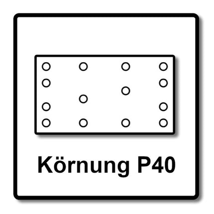 Festool STF 80x133 Schleifstreifen Granat P40 80 x 133 mm 100 Stk. ( 2x 497117 ) für Rutscher RTS 400, RTSC 400, RS 400, RS 4, LS 130 - Toolbrothers