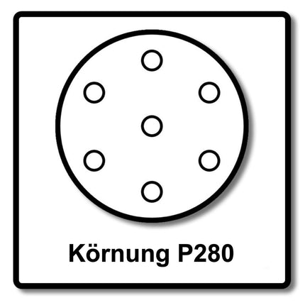 Festool STF D150/48 Schleifscheiben Granat P280 150 mm 400 Stk. ( 4x 575169 ) für RO 150, ES 150, ETS 150, ETS EC 150, LEX 150, WTS 150, HSK-D 150