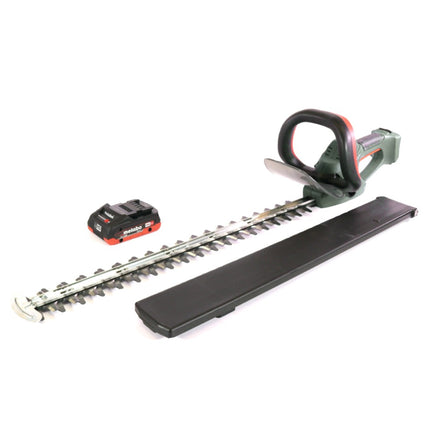 Metabo AHS 18-65 V tagliasiepi a batteria 18 V 63 cm + 1x batteria 4,0 Ah - senza caricabatterie